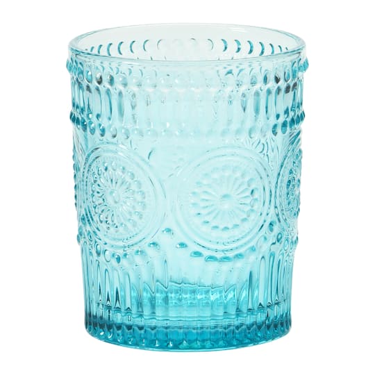 Hello Honey® 12oz. Embossed Drinking Glasses, 4ct.